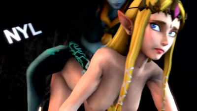 Midna and Zelda