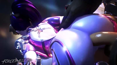 Widowmaker shows her moves