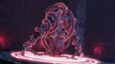 Sinia vs tentacles