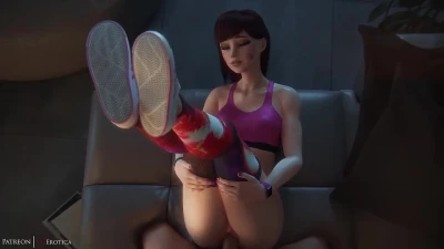 D.va feet POV