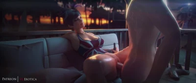 Tracer on the couch