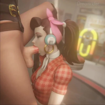 The Route 66 Diner can now provide better customer service. Just ask and the waitresses will drop down on their knees!