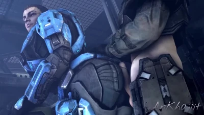 [AnKhajiit] Cumming on Kat's Big Ass