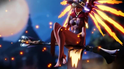 Witch Mercy Halloween