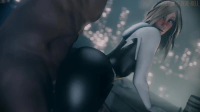 Gwen Stacy Rooftop Doggystyle