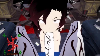 Overconfident Ruby captured and forced to succ Salem s Grimm schlong
