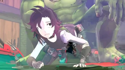 Ruby Rose ass-fucked by an Orc
