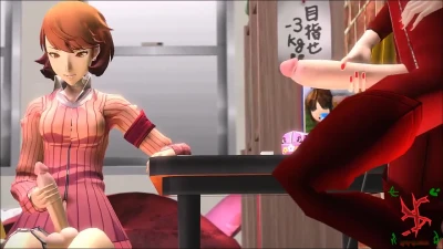 Ann and Yukari futa fap