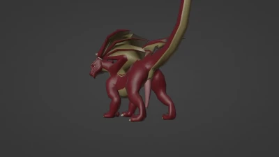 Mirova & dragon animation