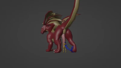 Mirova & dragon animation