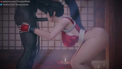 Mai Shiranui Blowjob