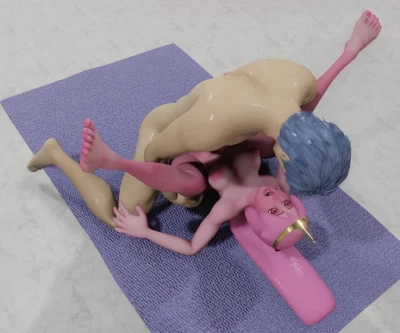 Bubblegum getting drilled