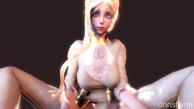 Commander White Nipple Play