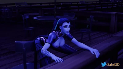 Widowmaker enjoys the summer