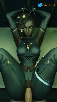Senna enjoys being handcuffed