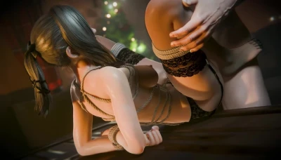 Aranea Santa Bunny animations