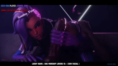 Slutty Sombra Blacked