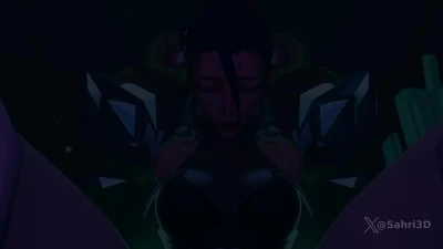 Kai sa getting railed by tentacles