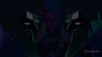 Kai sa getting railed by tentacles