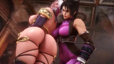ivy and Taki Messing Around