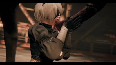 2B loves Horsecock