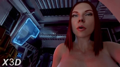 Black Widow POV Cowgirld and Creampie