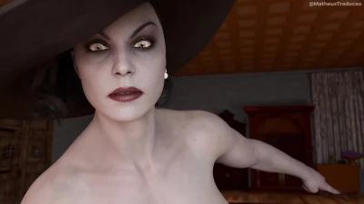 Alcina Dimitrescu - Blowjob ENG SUB [Redmoa]