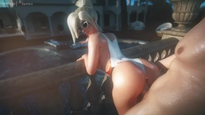 Mercy pool side