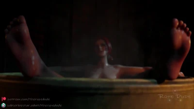 The bath