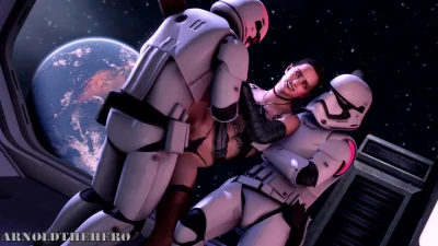 Stormtroopers getting taste of dark side