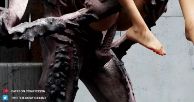 Ellie Langford Demogorgon Fuck [Loop]