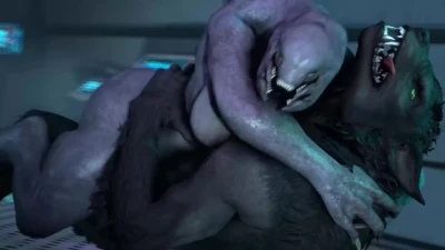 Sangheili x Werewolf