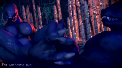 Sangheili feetjob