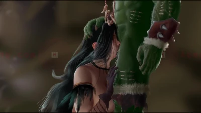 yennefer witch orc blowjob