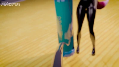 Body inflation POV at the gym
