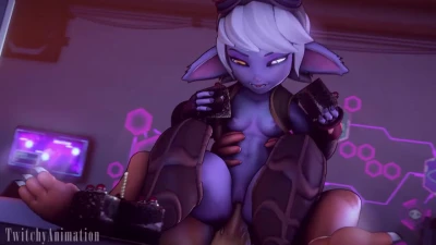 Tristane reverse cowgirl