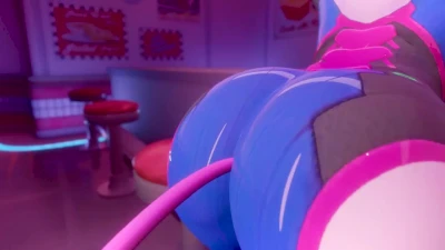 Pumping up Dva's butt