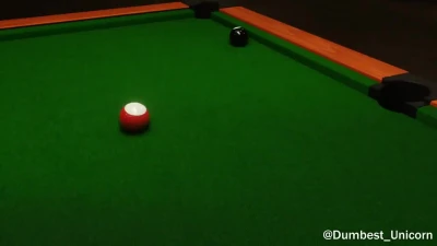 Tina and Tsukushi play billiard