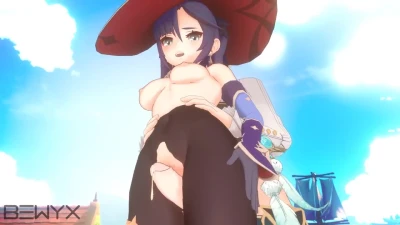 Mona Thighjob & Cum