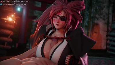 Baiken titsjob