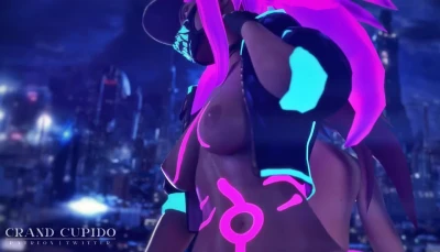 Double Akali and Dark Butt Job