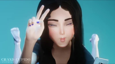 Sam Blowjob Commission Black Fucked in Mouth