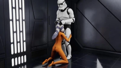 Ahsoka Face Fucked2