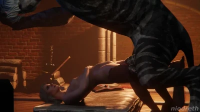 Ciri Gets Taken By A Fiend