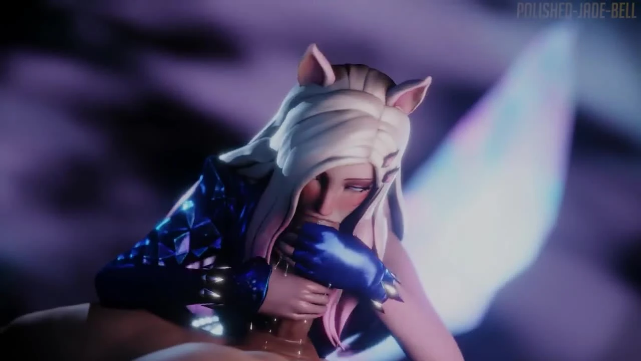 K/DA Ahri Blowjob - 3D Free Porn | 100% Ad-Free | xporn3d.com