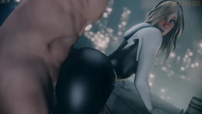 Gwen Stacy Rooftop Doggystyle