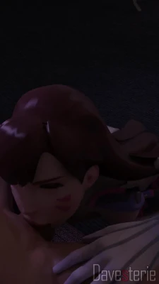D.va blowjob