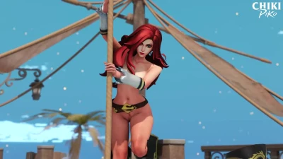 Miss Fortune Pole Dance part5