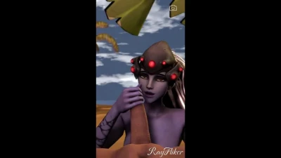 widowmaker taking some sun