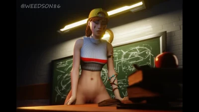 Kinky Aura  Table Corner Masturbation